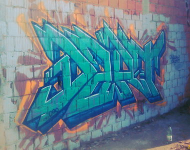 Graffiti Wall in Belgrade - Photo by DART030 - dart, dna, kzs