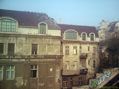 Graffiti Bombing in Belgrade - Photo by DART030 - dart, dna, kzs