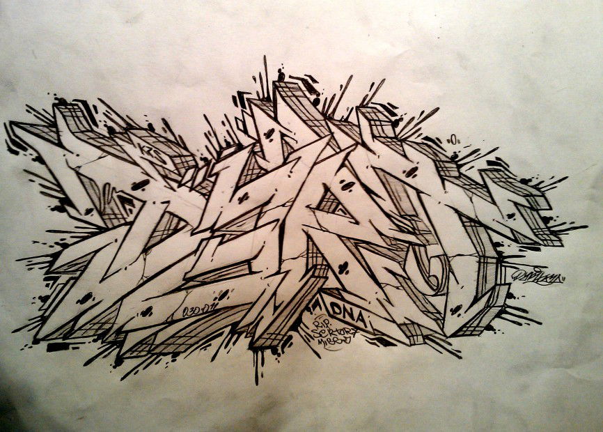 Graffiti Wall - Photo by DART030