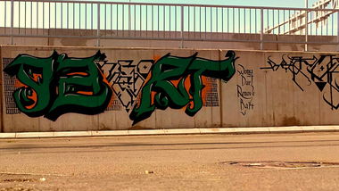 Graffiti Wall in Belgrade - Photo by DART030 - dart, bassivity, digital (2014)