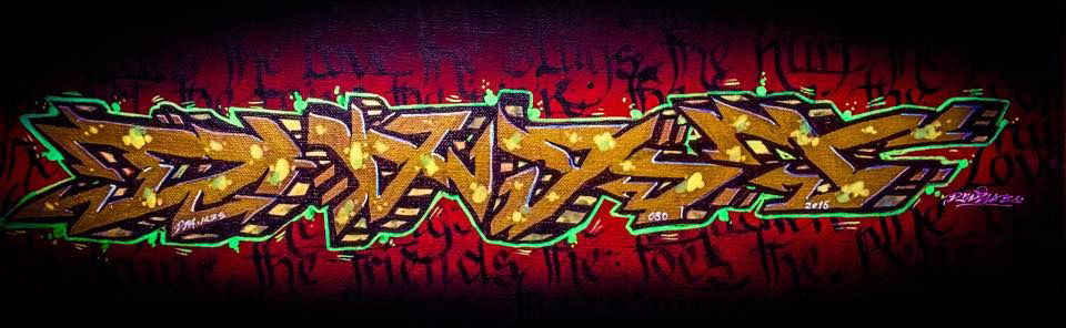 Graffiti Sketch in Belgrade - Photo by DART030 - dart, dna, canvas (2017)