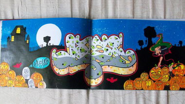 Graffiti Sketch in Walbrzych - Photo by DASI - dasi. (2013)