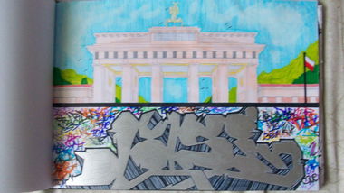 Graffiti Sketch in Walbrzych - Photo by DASI - dasi.tbc.berlin (2013)