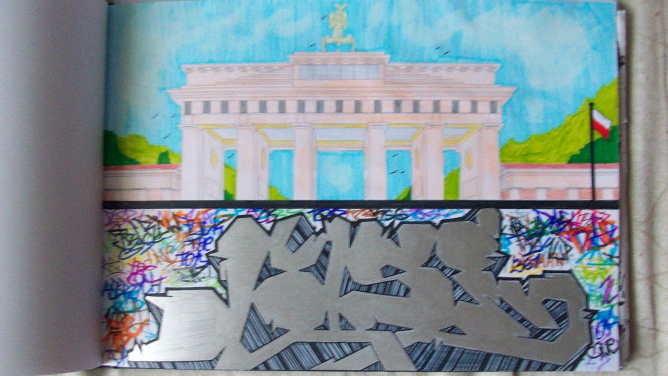 Graffiti Sketch in Walbrzych - Photo by DASI - dasi.tbc.berlin (2013)