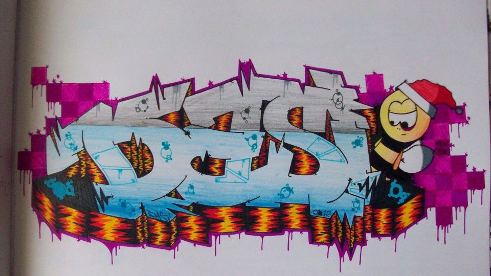 Graffiti Sketch - Photo by DASI - dasi.tbc (2013)