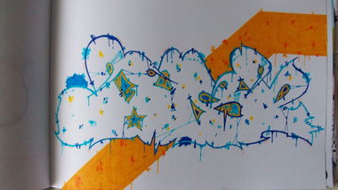 Graffiti Sketch - Photo by DASI - dasi (2013)