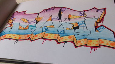 Graffiti Sketch - Photo by DASI - dasi, one, tbc (2013)