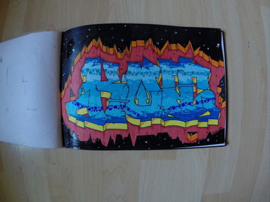 Graffiti Sketch - Photo by DASI - dasi, one, tbc (2014)