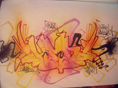 Graffiti Sketch - Photo by DAZE95 - Sketch, DAZE, 95 (2014)