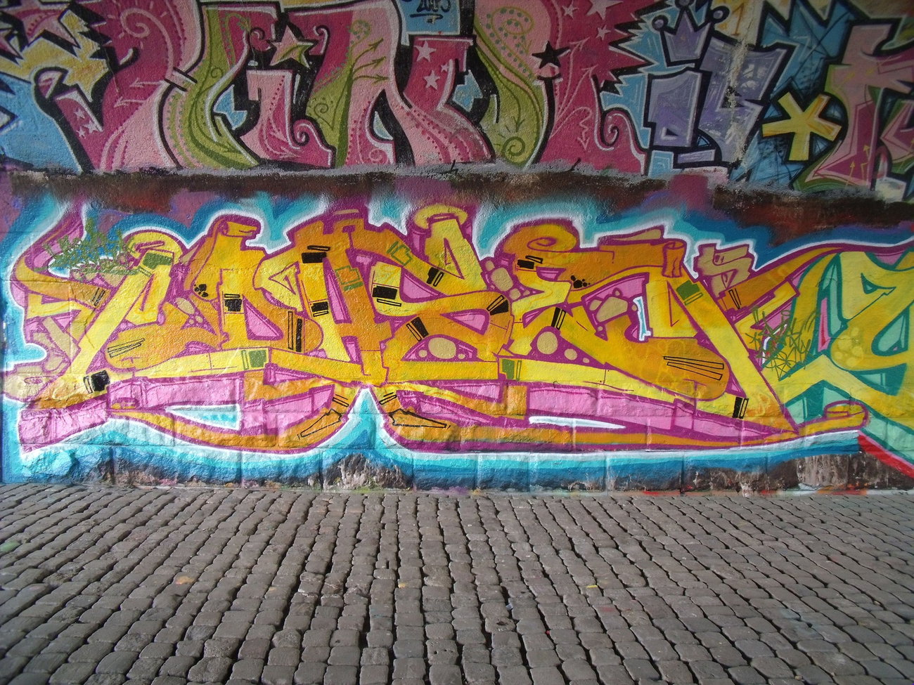 Graffiti Wall - Photo by DAZE95 - Rheine, Fame, DAZE (2015)