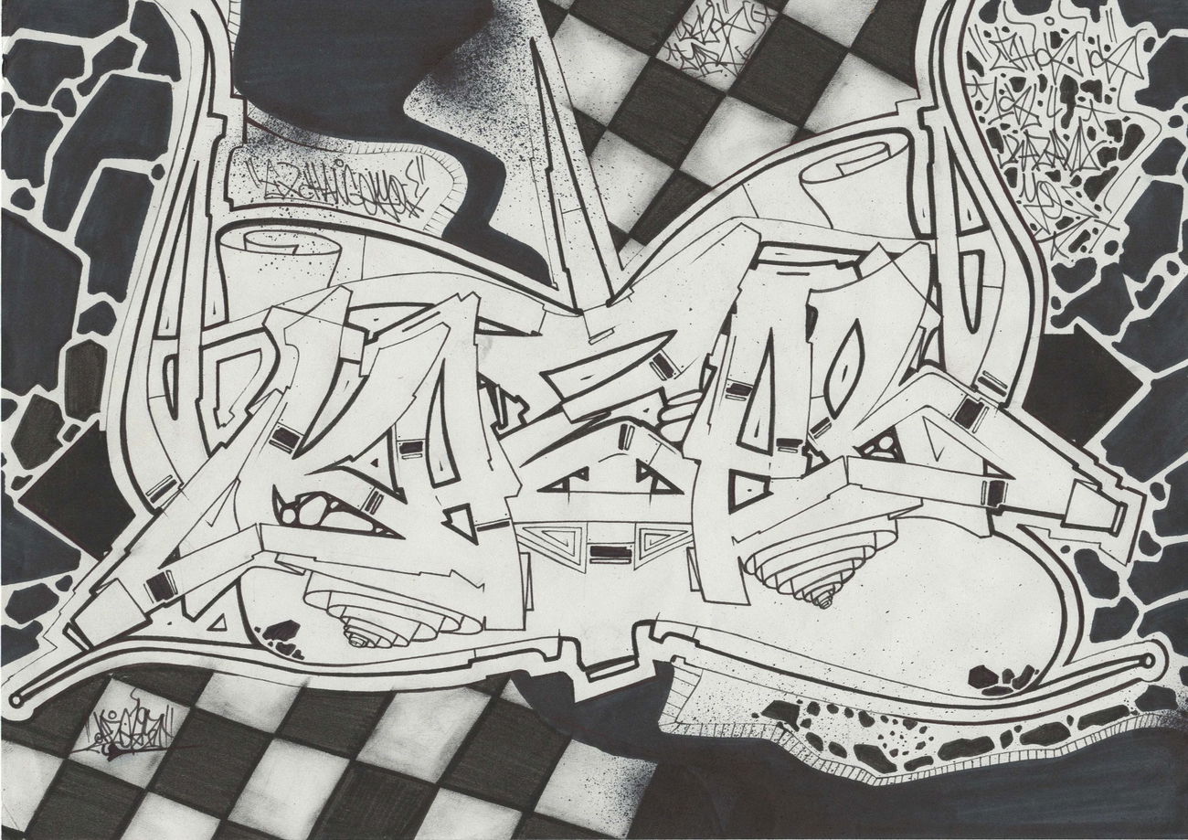 Graffiti Sketch - Photo by DAZE95 - Sketch, DAZE, 95 (2015)