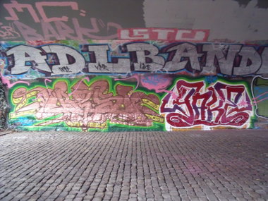 Graffiti Wall - Photo by DAZE95 - Rheine, Fame, DAZE (2014)