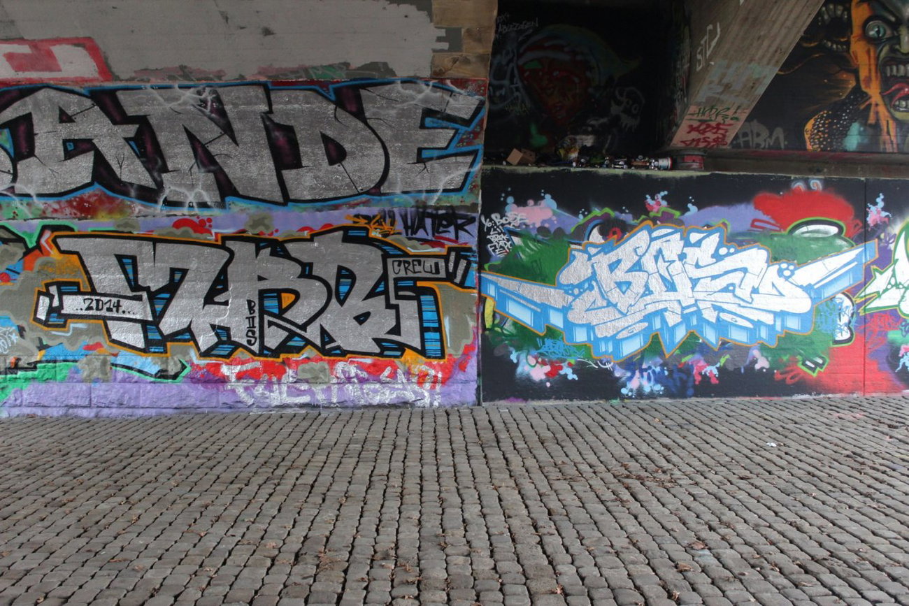 Graffiti Wall - Photo by DAZE95 - Rheine, Fame, DAZE (2014)