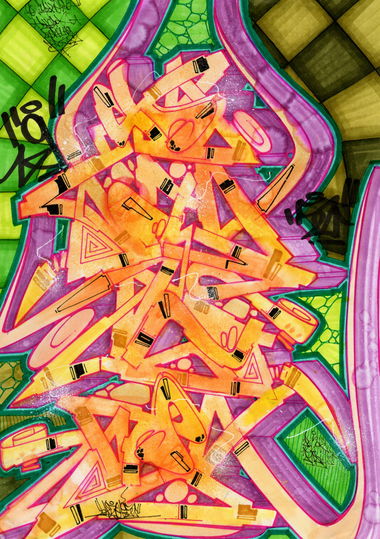 Graffiti Sketch - Photo by DAZE95 - Sketch, DAZE, 95 (2015)