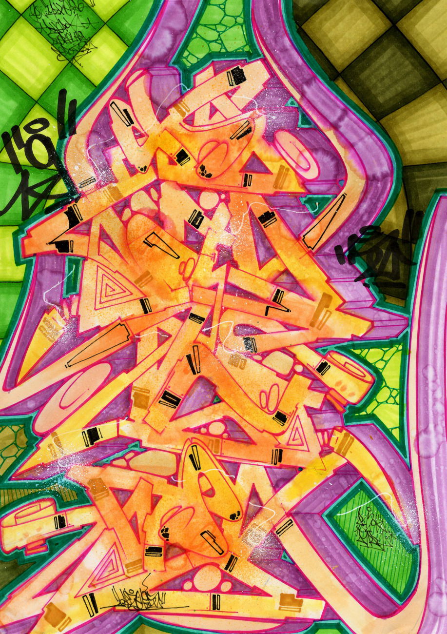 Graffiti Sketch - Photo by DAZE95 - Sketch, DAZE, 95 (2015)