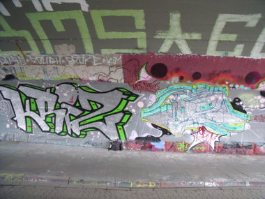 Graffiti Wall - Photo by DAZE95 - Rheine, Fame, DAZE (2016)