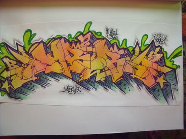 Graffiti Sketch - Photo by DAZE95 - Sketch, DAZE, 95 (2012)