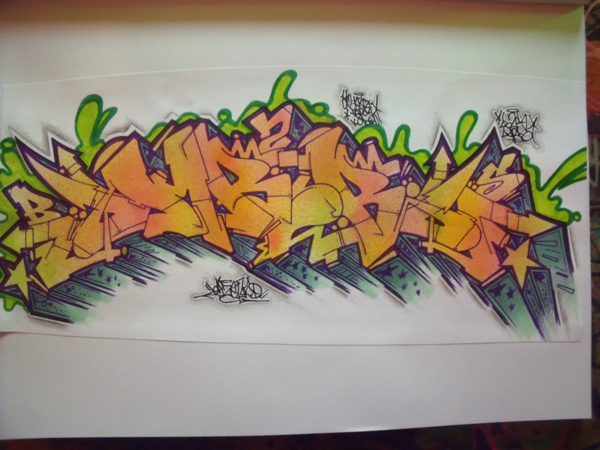 Graffiti Sketch - Photo by DAZE95 - Sketch, DAZE, 95 (2012)