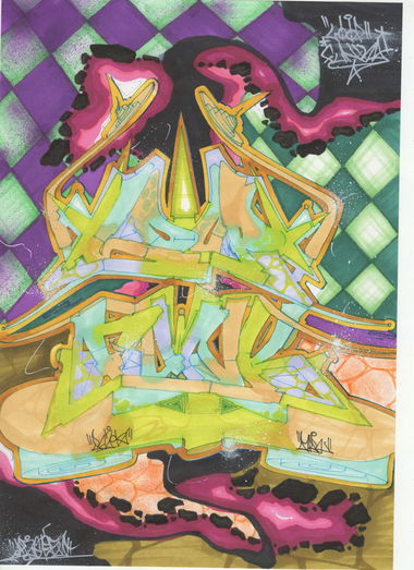 Graffiti Sketch - Photo by DAZE95 - Sketch, DAZE, 95 (2015)