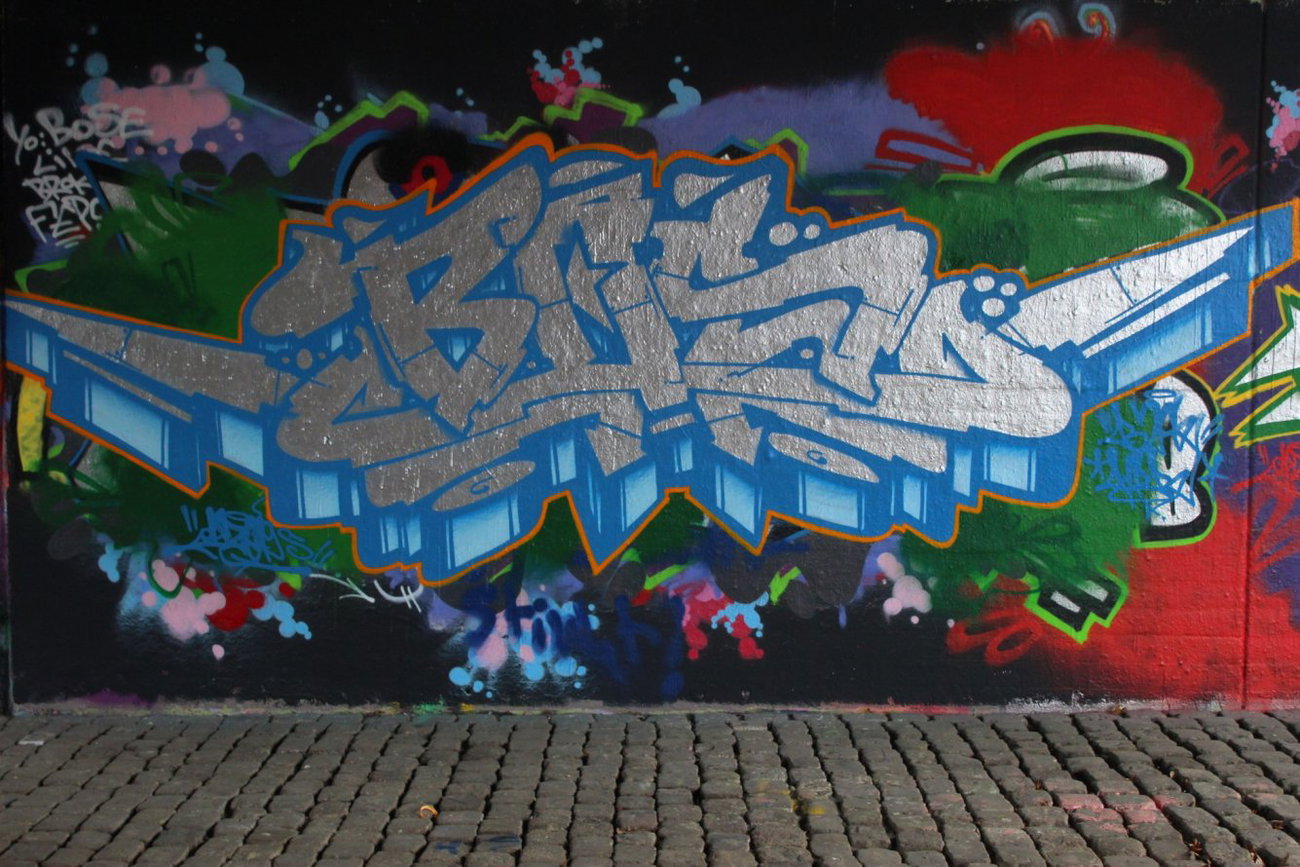 Graffiti Wall - Photo by DAZE95 - Rheine, Fame, DAZE (2014)
