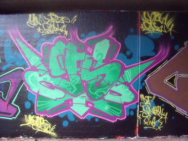 Graffiti Wall - Photo by DAZE95 - Rheine, Fame, DAZE (2014)