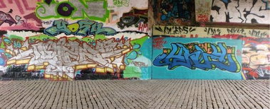 Graffiti Wall - Photo by DAZE95 - Rheine, Fame, DAZE (2013)