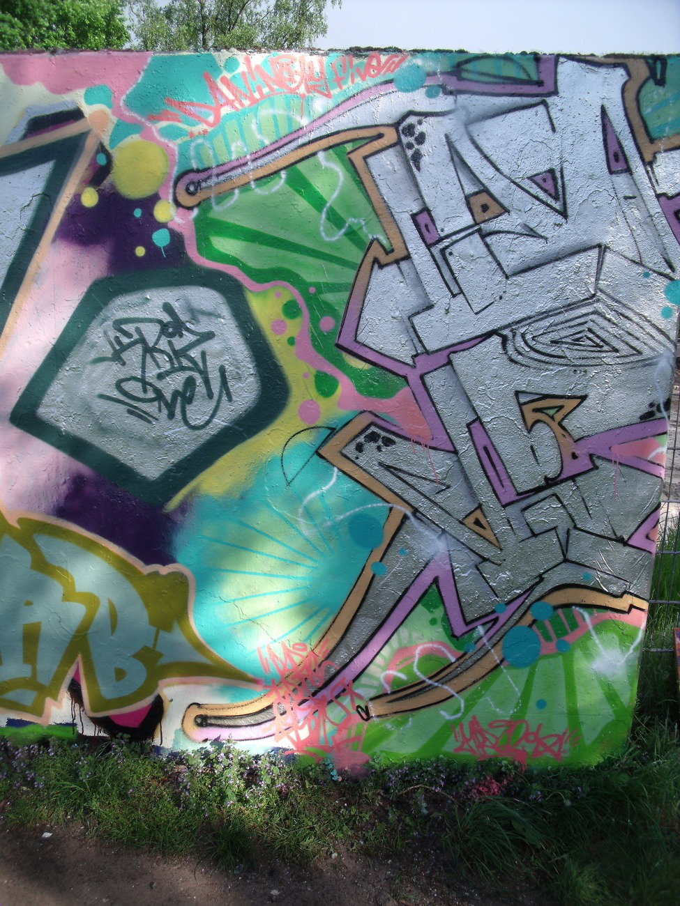 Graffiti Wall - Photo by DAZE95 - Emsdetten, Skatepark, Fame (2016)