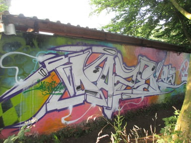 Graffiti Wall - Photo by DAZE95 - Cloppenburg, DAZE, 95 (2015)