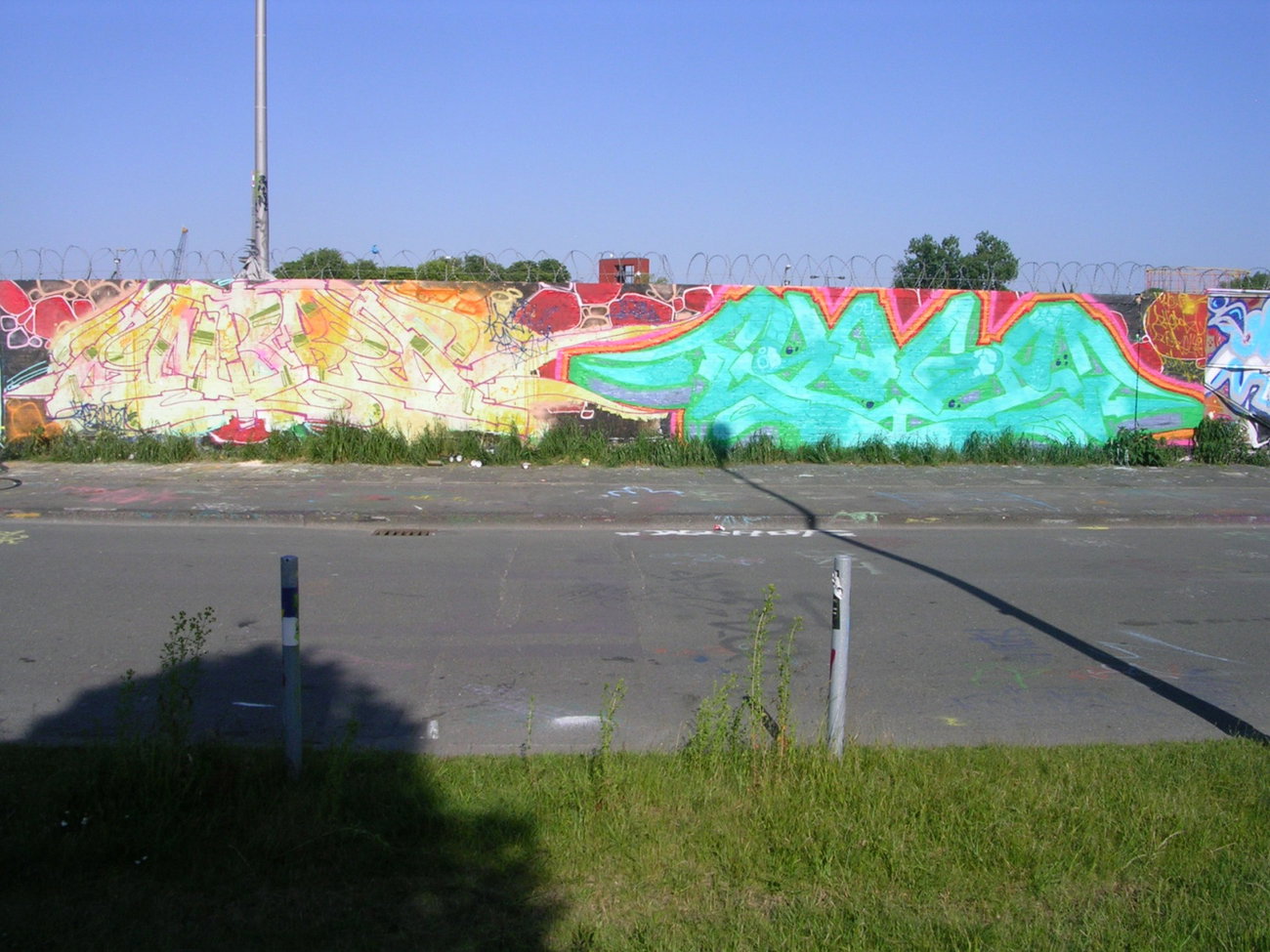 Graffiti Wall - Photo by DAZE95 - Münster, Hawerkamp, Fame (2015)