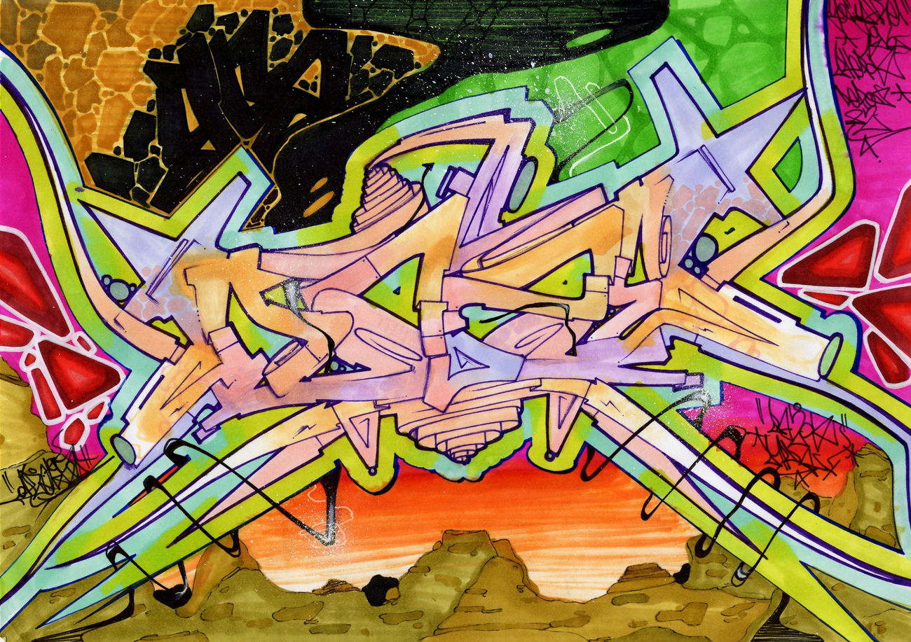 Graffiti Sketch - Photo by DAZE95 - Sketch, DAZE, 95