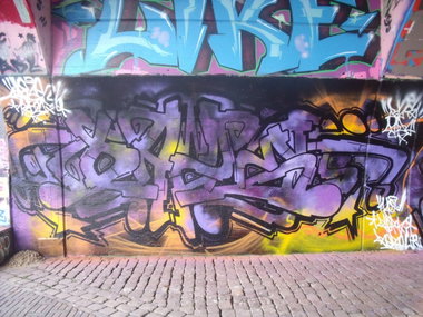 Graffiti Wall - Photo by DAZE95 - Rheine, Fame, DAZE (2014)
