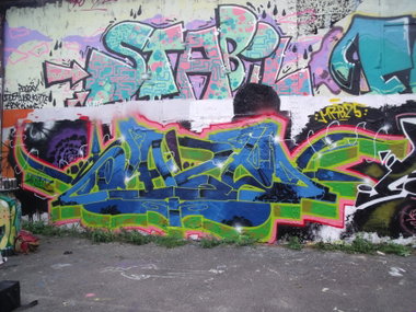 Graffiti Wall - Photo by DAZE95 - Münster, Fame, Hawerkamp (2015)