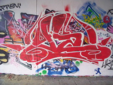 Graffiti Wall - Photo by DAZE95 - Rheine, Fame, DAZE (2015)
