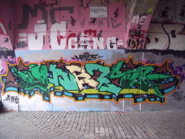 Graffiti Wall - Photo by DAZE95 - Rheine, Fame, DAZE (2013)