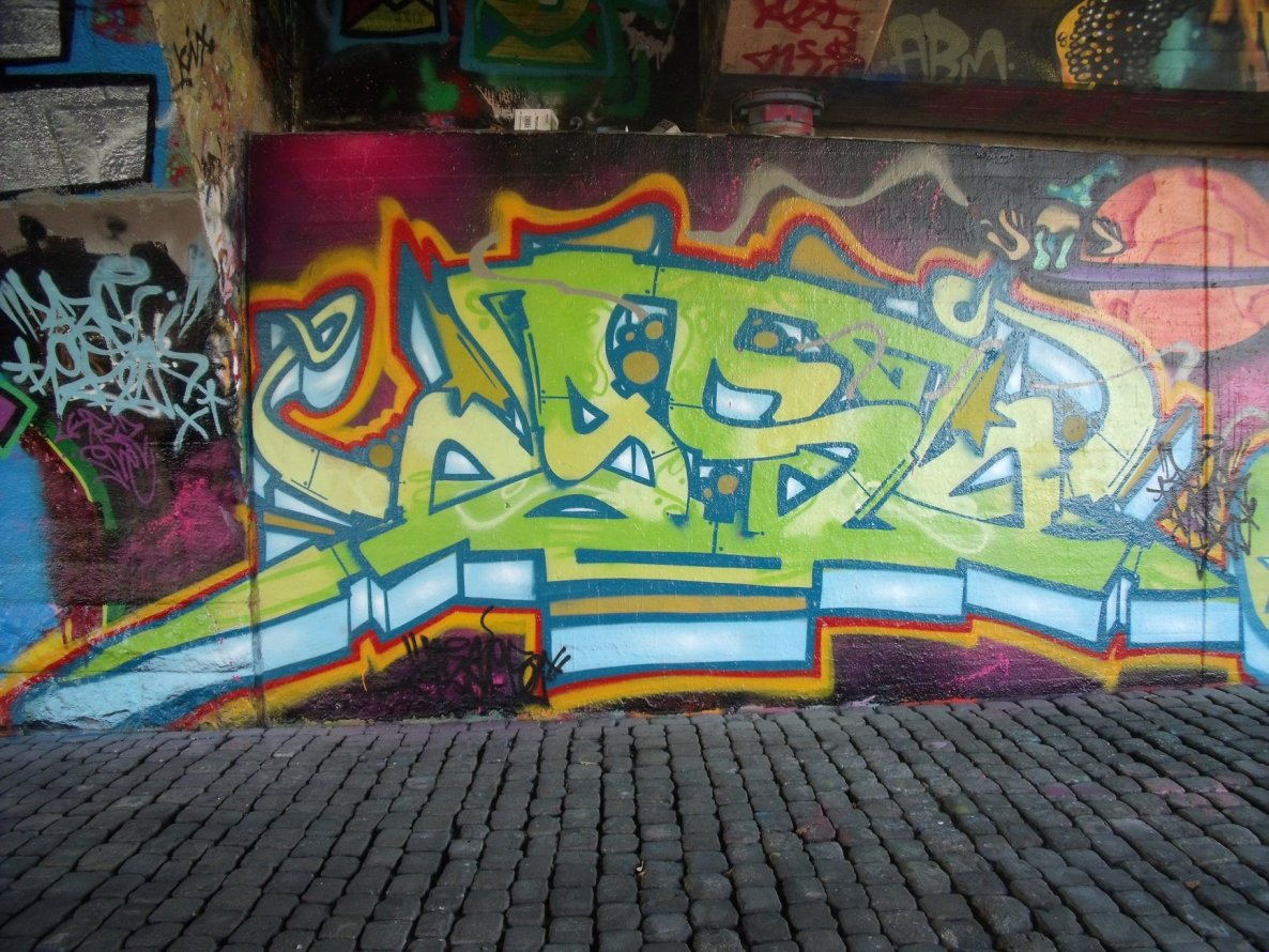 Graffiti Wall - Photo by DAZE95 - Rheine, Fame, DAZE (2014)