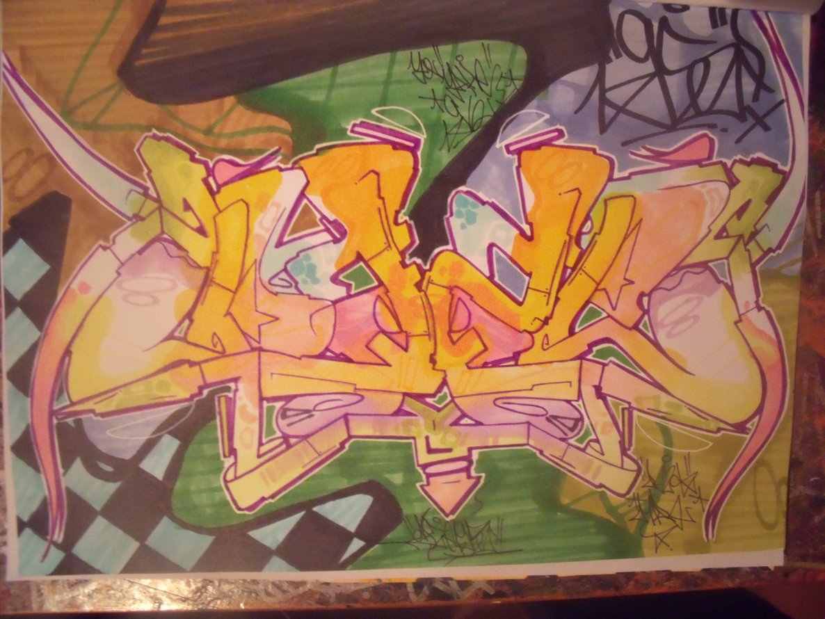 Graffiti Sketch - Photo by DAZE95 - Sketch, DAZE, 95 (2015)