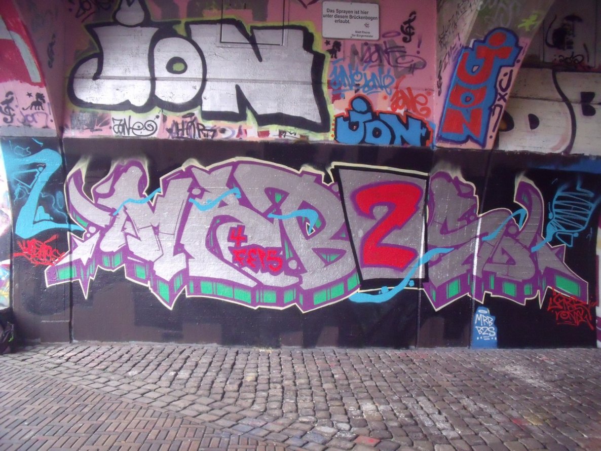 Graffiti Wall - Photo by DAZE95 - Rheine, Fame, DAZE (2013)