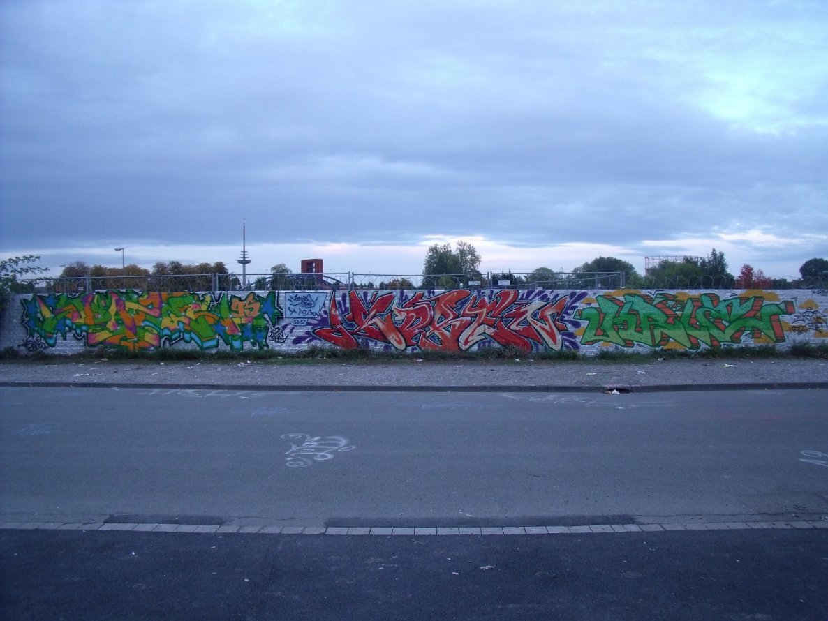 Graffiti Wall - Photo by DAZE95 - Münster, Fame, Hawerkamp (2012)
