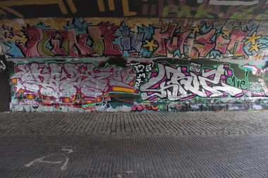 Graffiti Wall - Photo by DAZE95 - Rheine, Fame, DAZE (2014)