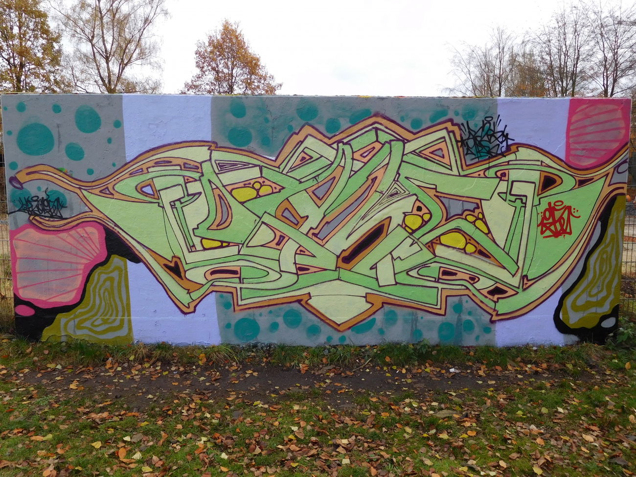 Graffiti Wall - Photo by DAZE95 - Emsdetten, Skatepark, DAZE (2016)