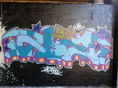 Graffiti Wall - Photo by DAZE95 - Rheine, Fame, DAZE (2012)