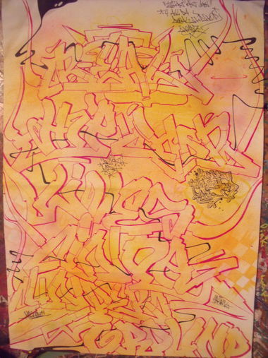 Graffiti Sketch - Photo by DAZE95 - Sketch, DAZE, 95 (2015)