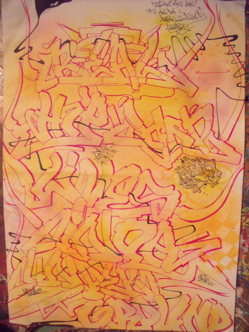 Graffiti Sketch - Photo by DAZE95 - Sketch, DAZE, 95 (2015)