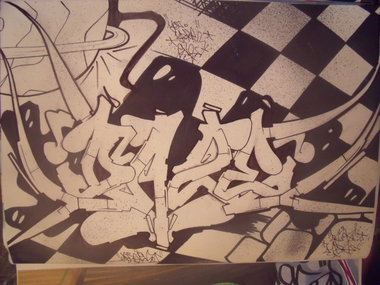 Graffiti Sketch - Photo by DAZE95 - Sketch, DAZE, 95 (2015)