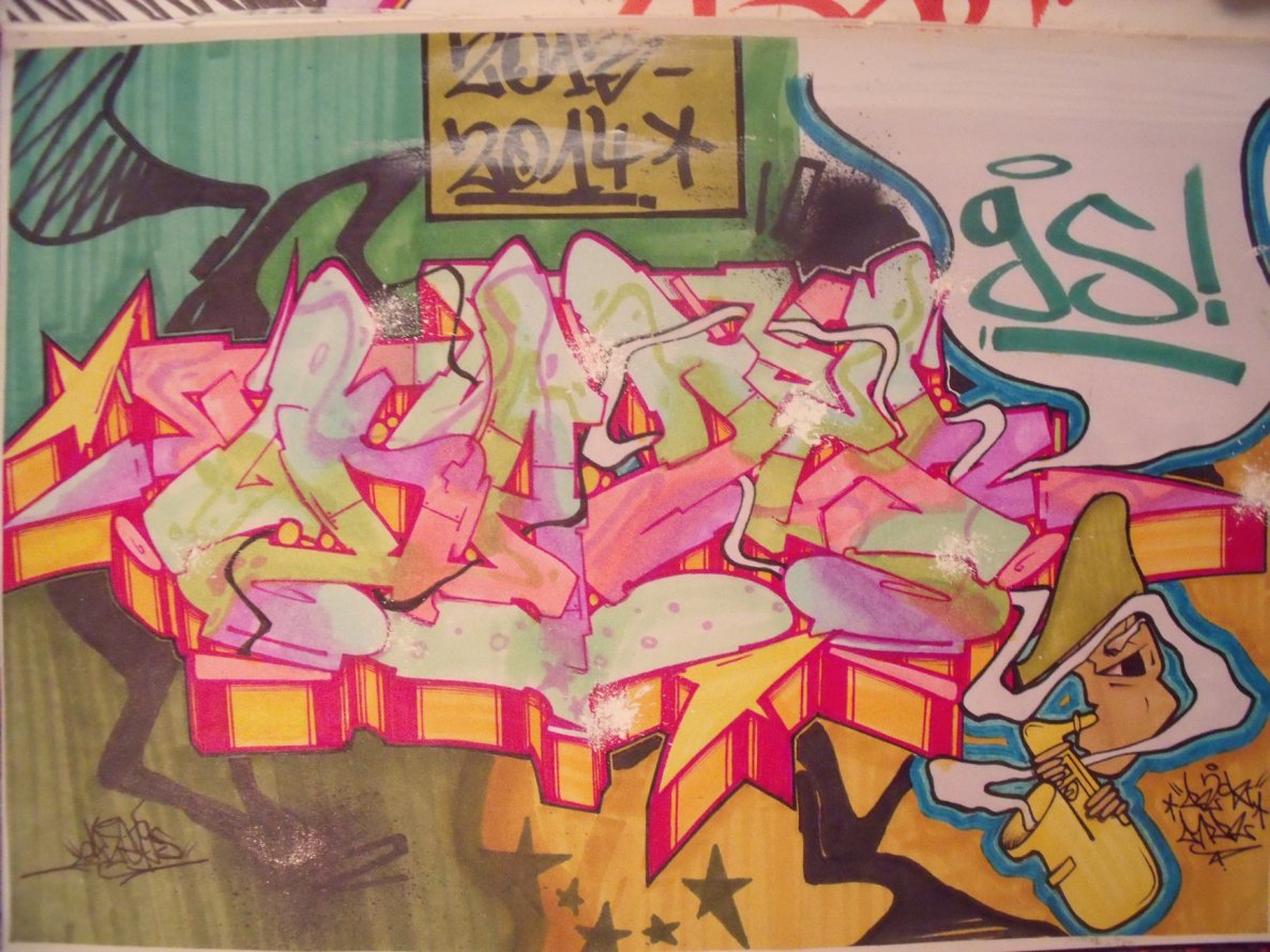 Graffiti Sketch - Photo by DAZE95 - Sketch, DAZE, 95 (2014)