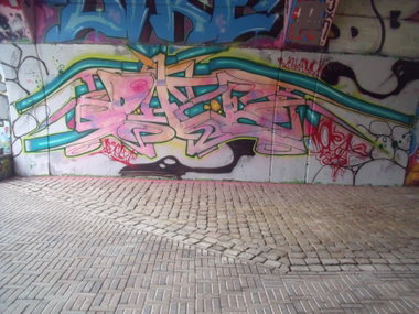 Graffiti Wall - Photo by DAZE95 - Rheine, Fame, DAZE (2015)