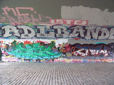 Graffiti Wall - Photo by DAZE95 - Rheine, Fame, DAZE (2014)