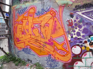 Graffiti Wall - Photo by DAZE95 - Münster, Hawerkamp, Fame (2016)