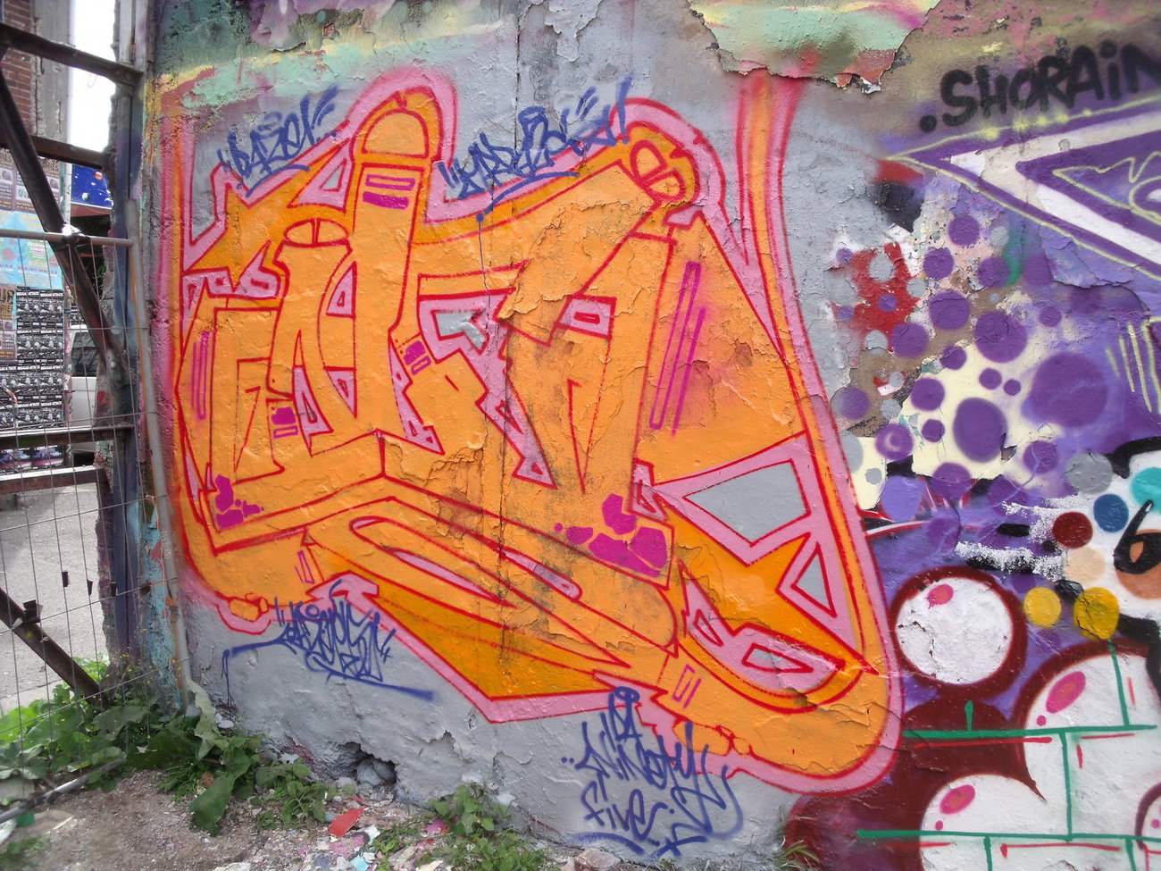 Graffiti Wall - Photo by DAZE95 - Münster, Hawerkamp, Fame (2016)