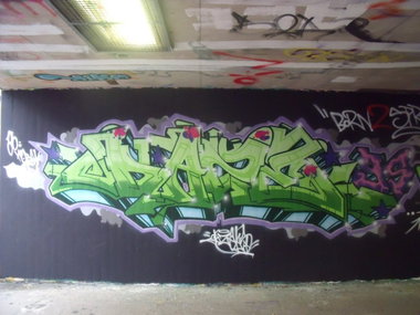 Graffiti Wall - Photo by DAZE95 - Wunstorf, Hannover, Fame (2012)